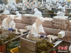 端午临近产销旺 浙江“粽子之乡”传统美味解锁新风尚
